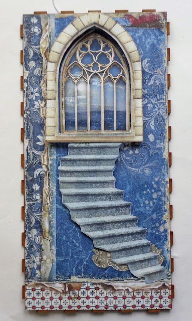 That's Crafty!: Stairway To by Helen Chilton Stamperia Sleeping Beauty, Family History Book, Time To Leave, Vintage Library, Family History, Mini Albums, Harry Potter, Collectibles, Birthday Cards