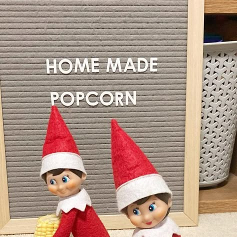 Alfie and peppermint on Instagram: "Homemade popcorn who wants to try some #elfontheshelf #elfontheshelfinspiration #eots #elfontheshelfideas #elfontheshelf2023 #christmas #advent #naughtyelf" Elf On The Shelf Popcorn, Hermey The Elf, Homemade Popcorn, The Elf On The Shelf, Elf Ideas, Elf On The Shelf Ideas, Christmas Advent, Shelf Ideas, The Elf