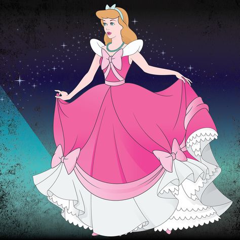 #10daysofdisney Cinderella Cinderella Pink Dress Cartoon, Jetlag Productions, Cinderella Clipart, Cinderella Pink Dress, Pink Cinderella, Cinderella Art, Disney Movie Art, Cinderella Cosplay, Official Disney Princesses