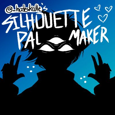 Make a silhouette pal! I update this every now and again, so be sure to check back in! IG: @_hodeskalle ______________________________________ シルエットの友達を作りましょう。これは時々更新されます。 Mystery Character Design, Original Character Inspiration, Character Silhouette Design, Computer Head Oc, Monster Picrew, Eldritch Character Design, Character Silhouette, Pic Crew, Halloween Villain