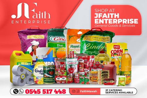 Provision store items (Grocery items) Provisions Store Design, Provision Store Banner Design, Provision Store Flyer Design, Provision Store Design, Product Advertisement Design Poster, Advertisement Design Poster, Product Advertisement Design, Grocery Banner, Provisions Store