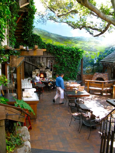 Hog's Breath Courtyard Mermaid Beauty, Beach Walking, Europe Tour, Garden Restaurant, Carmel California, Carmel Ca, Monterey California, Fall Break, California Girl