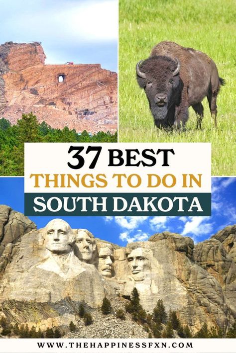 South Dakota Road Trip, South Dakota Vacation, Crazy Horse Memorial, South Dakota Travel, Road Trip Planner, Custer State Park, Midwest Travel, Travel Bucket List Usa, Badlands National Park