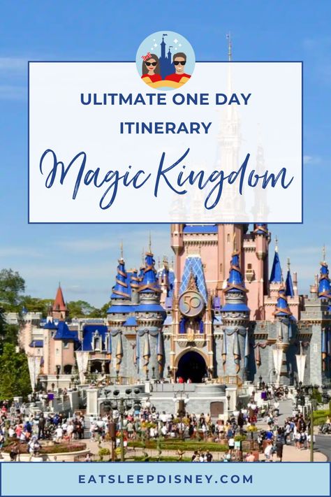 Get ready for a magical day at Walt Disney World with a Magic Kingdom one day itinerary that will help you do it all! From new attractions to classic rides to seeing your favorite Disney characters and more, there’s so much to do in Magic Kingdom. But, with so much to do and a massive park to cover, it can be hard to fit it all into just one day. Luckily, it is possible with a bit of planning! Magic Kingdom One Day Itinerary, Magic Kingdom In One Day, Magic Kingdom Tips, Magic Kingdom Rides, Disney 2025, Festival Of Fantasy Parade, Seven Dwarfs Mine Train, Disney World Vacation Planning, Disney Kingdom