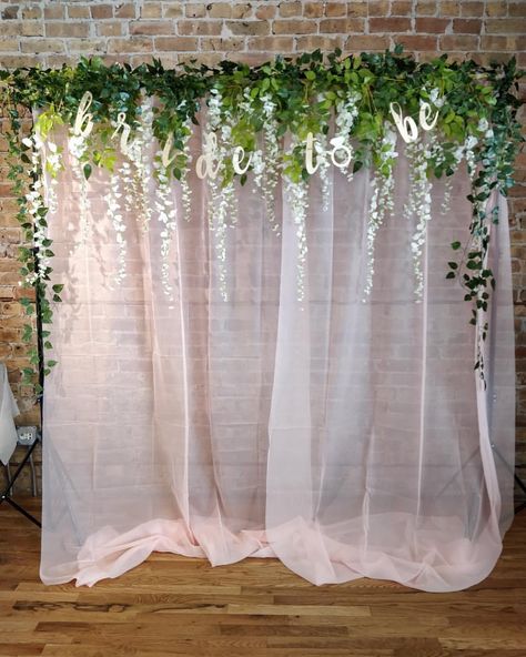 Get creative with a photo op back drop! Bridal Shower Backdrop Ideas Diy, Bridal Shower Kitchen Theme, Bridal Shower Backdrop Ideas, Shower Backdrop Ideas, Sweet 16 Party Planning, Party Rentals Business, Bridal Shower Inspo, Bridal Shower Backdrop, Simple Wedding Decorations