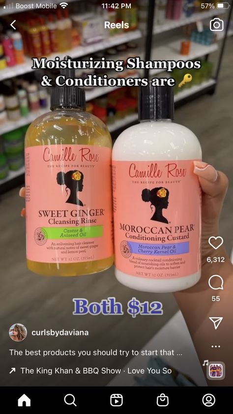 Camille Rose Shampoo And Conditioner, Good Shampoo And Conditioner For 4c Hair, Camila Rose Hair Products, Camille Rose Hair Products, Braiding Supplies, Hairstyle Products, Makeup Ide, Dreadlocks Hair Care, Grow Natural Hair Faster