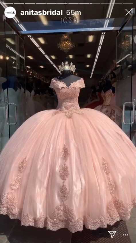 Pink And Gold Dress Quinceanera, Sweet 16 Dresses Pink And Gold, Peach Pink Quinceanera Dresses, Peach Quinceanera Dress, Melon Quinceanera Dresses, Light Pink Dress Sweet 16, Champagne Pink Sweet 16 Dresses, Disney Princess Quinceanera Dresses, Pink Dress For Sweet 16