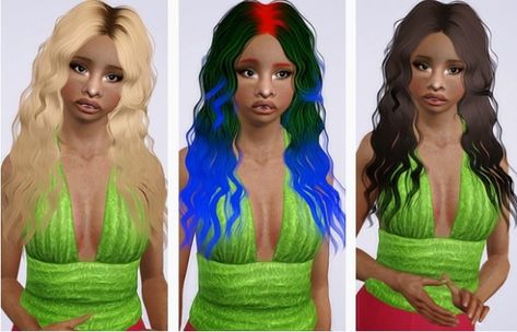 Sintiklia`s Britney hairstyle retextured by Beaverhausen for Sims 3 Sims 3 Curly Hair Cc, Sims 3 Curly Hair, 3 Curly Hair, Ts3 Cc, Sims 3 Mods, The Sims 3, Sims Hair, Wavy Curly Hair, Cc Finds