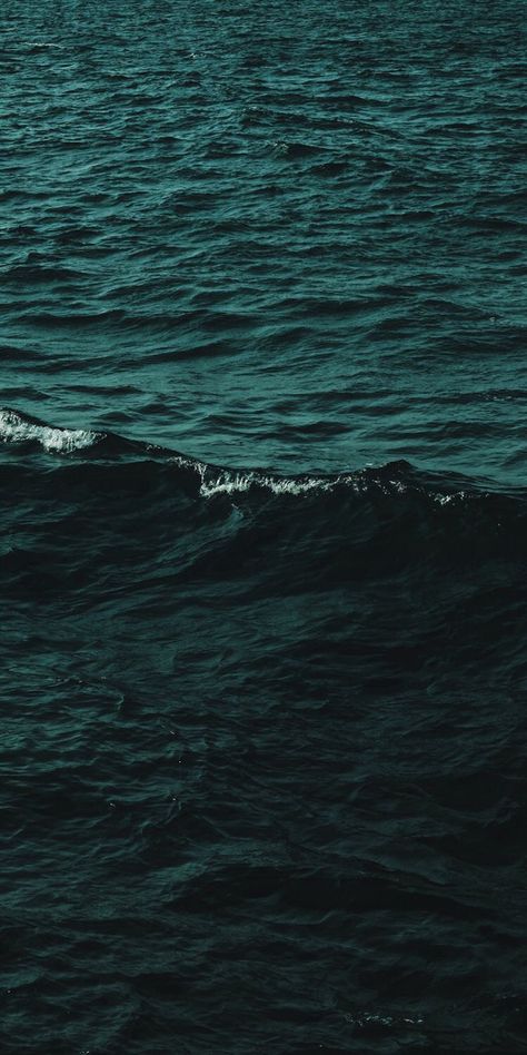 Ocean At Night, In The Ocean, Green And Blue, The Ocean, At Night, Dark Green, Wallpapers, Iphone, Water