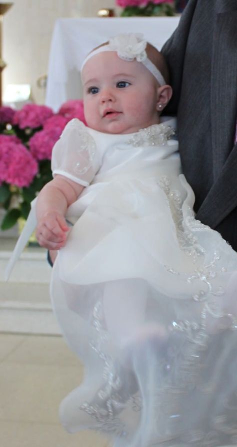 Custom Christening Gowns & Suits from Wedding Gowns - Janice Martin Couture Gown Suit, Christening Gown, Gown Pattern, Christening Gowns, Antique Textiles, Family Wedding, Family Heirloom, Vintage Fabrics, Christening