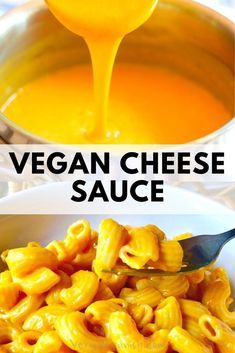 Veggie Cheese Sauce, Easy Vegan Cheese Sauce, Easy Vegan Cheese, Vegan Cheese Sauce Recipe, Cheese Nachos, Vegan Staples, Nutritional Yeast Recipes, Vegan Cheese Recipes, Vegan Cheese Sauce