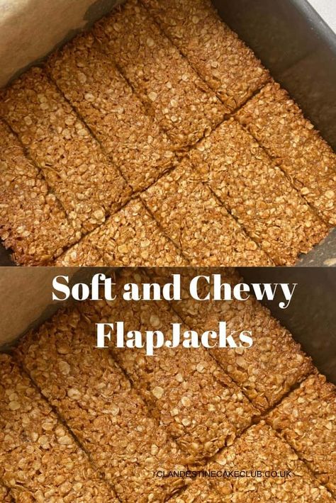 Flapjack Recipe Chewy, Cookie Bars Recipes, Easy Flapjacks, Flapjacks Recipe, Healthy Flapjack, Flapjack Recipe, Brown Butter Chocolate Chip, Brown Butter Chocolate Chip Cookies, Tray Bake Recipes