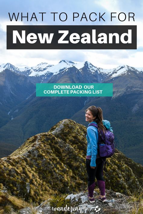 Pack For New Zealand, New Zealand Packing List, Packing For New Zealand, Backpacking List, Best Campervan, Travel Secrets, New Zealand Travel, Travel App, Sustainable Travel