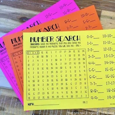 As a teacher, I'm always looking for fun and engaging math fact fluency practice pages. I love these free math fact worksheets and games! My students just beg for more! They have addition, subtraction, multiplication, and division so they are perfect for first grade, 2nd grade, 3rd grade, and 4th grade kids! Math Games Kids, Math Facts Practice, Fluency Worksheets, 2nd Grade Math Games, Math Fact Games, Math Fact Worksheets, Fact Practice, Math Fact Practice, Math Activities Elementary