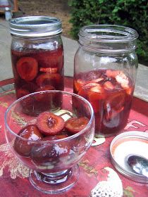 Pickled Plums Recipe, Pickled Plums, Fermented Vegetables Recipes, Plum Preserves, Pickled Fruit, Cute Little House, First Home Together, How To Make Pickles, Plum Recipes