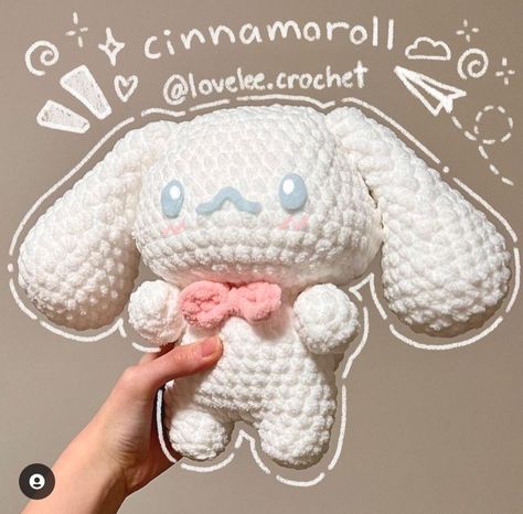 Hello Kitty Crochet, Karakter Sanrio, Easy Crochet Animals, Pola Amigurumi, Desen Anime, Crochet Business, Kawaii Crochet, Crochet Design Pattern, Beginner Crochet Projects