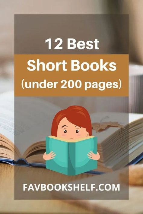 12 Best Short Books For Quick Read Read List, Book Board, Book Discussion, Short Books, Quick Reads, Attention Span, Book Community, Blog Inspiration, Page Turner