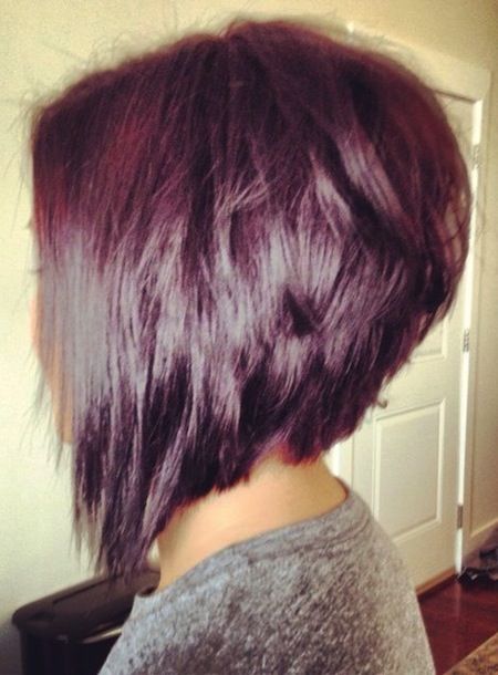 Choppy Stacked Inverted Bob Haircut Side View - Enchanting Inverted Bob Haircuts for Mid Length Hair -19 Photos – Medium Hairstyles & Cuts Inverted Bob Haircuts, Angled Bob Hairstyles, Inverted Bob Hairstyles, Choppy Bob Hairstyles, Angled Bob, 2015 Hairstyles, Hair 2018, 짧은 머리, Mid Length Hair