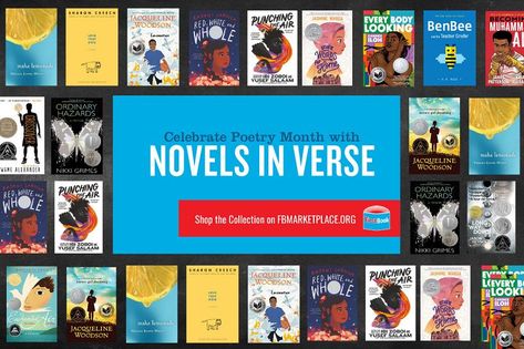 Explore First Book’s Marketplace to add new poetry books to your collection. With Amanda Gorman breathing new life into what poetry can mean for young and adult readers alike, network members can choose from our suggested titles or explore our full collection this month. Middle School Novels, English Degree, Book Tasting, New Poetry, Amanda Gorman, Teaching Poetry, Free Verse, Poetry Month, Library Science