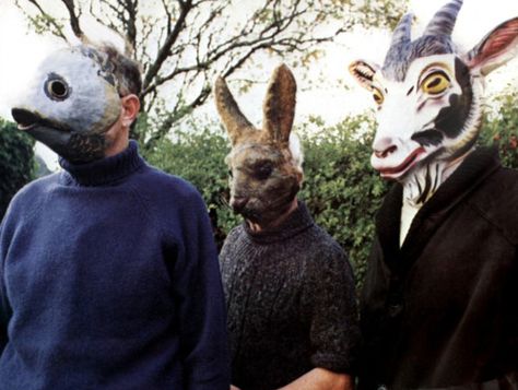 Animal mask from the film The Wicker Man Scary Movie Mask, The Wicker Man, Wicker Man, Animal Masks, Art Populaire, Animal Heads, Classic Horror, Scary Movies, Horror Films