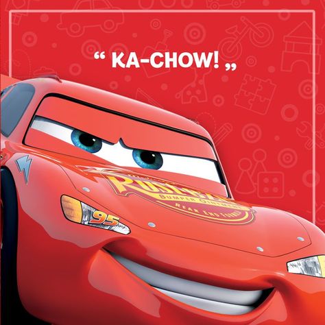 Ki gondolná, hogy 16 éve gurult be az életünkbe Villám McQueen, a menő piros verda?! KA-CHOW! - Ismered a híres jelmondatát? És tudod, mit jelent? #idézet #Verdák #REGIOJÁTÉK Ka Chow, Disney Cars Wallpaper, Cute Disney Outfits, Run Disney, Boss Baby, Cars Movie, Car Cartoon, Car Posters, Lightning Mcqueen