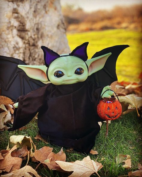 Yoda Halloween, First Halloween, Happy Halloween, Pikachu, Bat, Star Wars, Halloween, Fictional Characters, On Instagram