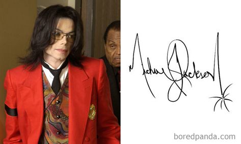 Michael Jackson Signature, Famous Autographs, Celebrity Airport Outfit, Celebrity Autographs, Airport Outfit Celebrity, Celebrity Acne, Celebrity Art Portraits, Celebrity Airport Style, Celebrity Artwork