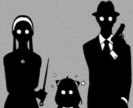 characters; loid forger, anya forger and yor briar Spyxfamily Black And White, Spy Family Manga Icon, Spy X Family Black And White, Spy X Family Manga, Yor Briar, God Of Wars, Loid Forger, Easy Diy Room Decor, Family Stickers