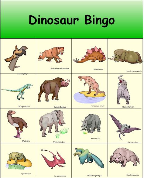 Customize Your Free Printable Dinosaur Bingo 3 Dinosaur Bingo Free Printable, Dinosaur Bingo, Bingo Free Printable, Free Printable Games, Bingo Printable, Printable Games, Jurassic World, T Rex, Bingo