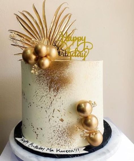 Birthday Cake For 19th Birthday, Tall Birthday Cakes For Women, Golden Birthday Cakes For Girls Gold, Birthday Cake For Women Gold, Cake For 70th Birthday Woman, Two Tier Birthday Cake For Women Elegant, 50th Birthday Ideas For Women Cakes, 40 Birthday Cakes For Women, Elegant Birthday Cakes For Ladies