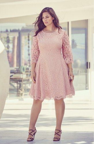 33 Plus Size Wedding Guest Dresses {with Sleeves}! - Plus Size Fashion - Alexawebb.com Plus Size Wedding Guest Dresses, Lace Dress Design, Gaun Fashion, Beauty Dress, Wedding Guest Dresses, Wedding Dresses Plus Size, Plus Size Wedding, Curvy Outfits, Agra