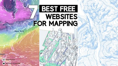 Creative mapping is becoming an integral part of the architecture and landscape design practice.  In this video, we listed 7 top sites to get free base maps for our architecture, landscape architecture, or urban design site analysis and mapping. Wind Analysis, Architecture Site Analysis, Creative Mapping, Lost Identity, Architecture Boards, Urdu Dictionary, Urban Mapping, Site Analysis Architecture, Map Generator