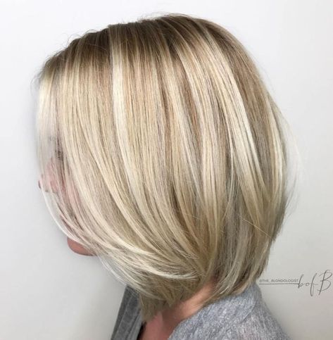 Bob Lung, Blonde Balayage Bob, Balayage Lob, Mid Length Layered Haircuts, Medium Length Bobs, Medium Bob Haircut, Balayage Bob, Medium Bob, Medium Bob Hairstyles