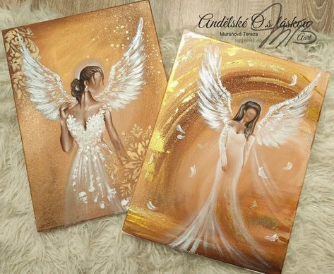 Prophetic Art, Angel Painting, Acrylic Painting Techniques, Angel Art, Painting Techniques, Assemblage, Vision Board, Acrylic Painting, Projects To Try