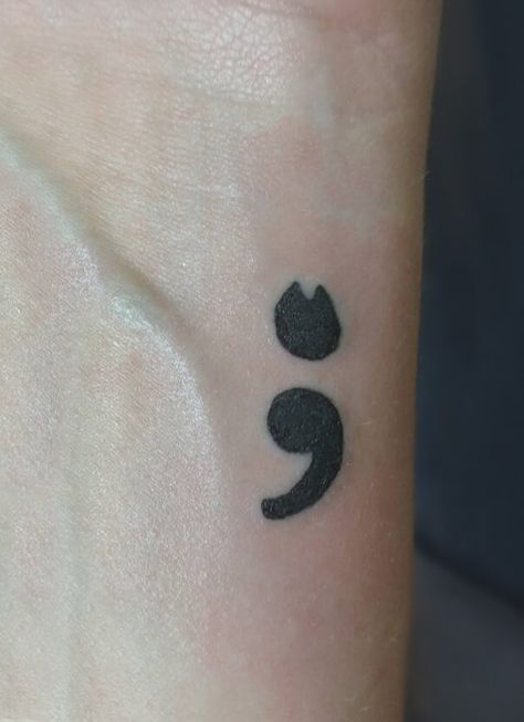 50 of the Most Adorable Cat Tattoos for Men Kitty Tattoos, Cute Cat Tattoo, Cat Tattoo Small, Semicolon Tattoo, Cat Tattoo Designs, Small Tattoo, Minimal Tattoo, Piercing Tattoo, Mini Tattoos