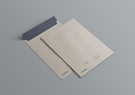 A4 Envelope Design, Corporate Envelope Design, Law Moodboard, Branding Essentials, Brand System, Envelopes Design, A4 Envelope, Psd Free Photoshop, Photo Envelope