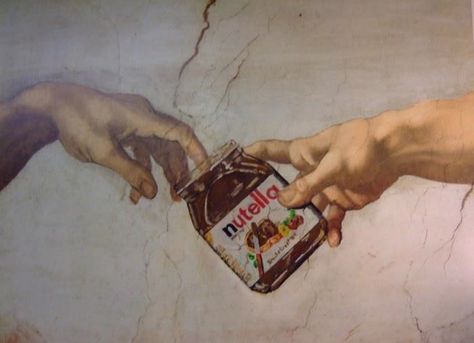 the creation of adam.nutella edition Nutella, Wall