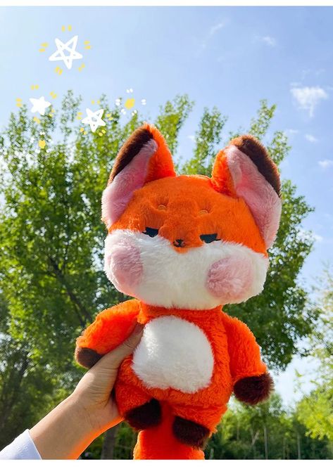 make sure to visit the website for more information Fox Plushie, Tails Doll, Fox Stuffed Animal, Fox Doll, Fox Toys, Fox Tail, Cute Stuffed Animals, Cute Fox, Cute Toys