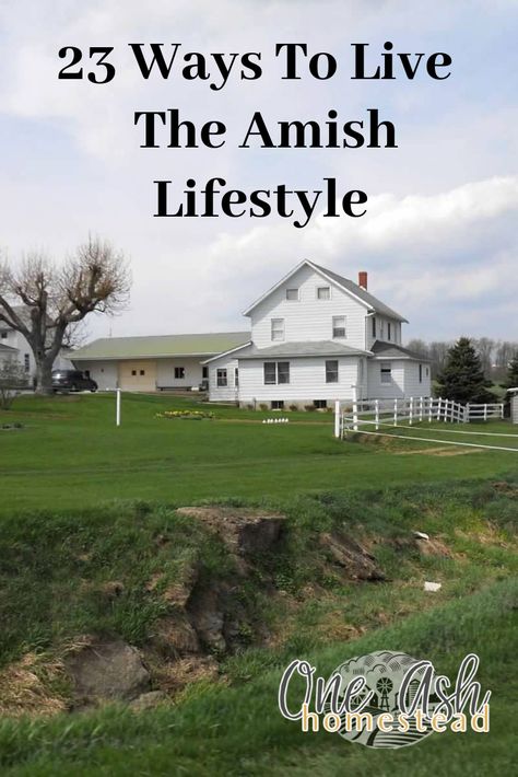 23 Ways To Live The Amish Lifestyle Amish Hacks, Interesting Cultures, Amish Lifestyle, Amish House, Amish Culture, Amish Life, Amish Farm, Today's Society, Enjoying Nature