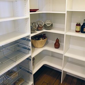 Learn how to organise your pantry with Bunnings Warehouse. Visit our DIY advice section for step by step tutorials, DIY inspiration and lots more. Classy Closets, Corner Pantry, Pantry Shelving, Shelving Ideas, Small Pantry, Kitchen Pantry Design, Things To Remember, Pantry Design, Pantry Storage