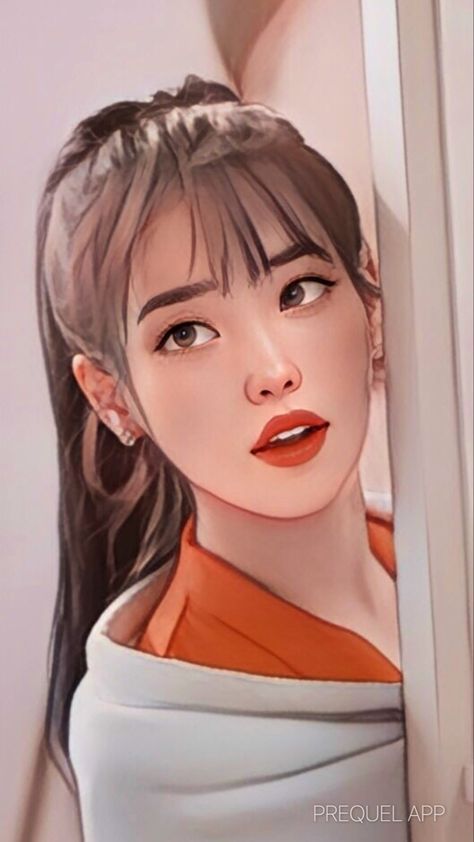 Iu Illustrations, Iu Anime Art, Kpop Fanart Girl, Iu Cartoon, Iu Fan Art, Korean Digital Art, Digital Art Kpop, Kpop Digital Art, Iu Anime