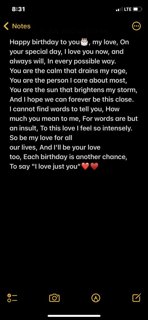 Happy Birthday Emotional Message For Boyfriend, Birthday Wish For One Side Love, One Side Love Birthday Wishes, Birthday Wishes To Special Person, Unique Birthday Wish For Boyfriend, Birthday Wishes For One Sided Love, Best Birthday Wishes For Boyfriend Text, Happy Birthday To My Boyfriend Messages, Birthday Wishes For Favorite Person