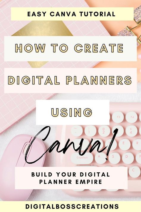 Digital Planner Tutorial Canva, How To Make Your Own Digital Planner Goodnotes, Create Digital Planner Canva, How To Create A Planner In Canva, Diy Digital Planner Canva, How To Create In Canva, Canva Uses, How To Use Canva For Printables, How To Make A Journal On Canva