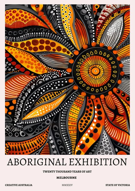 Aboriginal Artwork Poster Selection | Multiple Styles And Lots To Choose From | Exhibition Melbourne Australia | Beautiful Print Selection of Original Aboriginal Style Art | Pretty wall art for the home  - Colourful - High Quality Prints - Limited Edition and numbered prints 1/50 only 50 ever made - Print on High Gloss Photo Paper - Sizes available are A2/A3/A4/A5 - Original Print - If purchasing a set then please email me the other choice, I wont dispatch without confirming with you first. Than Contemporary Aboriginal Art, Aboriginal Art Australian, Aboriginal Art Dot Painting, Pretty Wall Art, Aboriginal Patterns, Australian Aboriginal Art, Hundertwasser Art, Exhibition Posters, Art Pretty