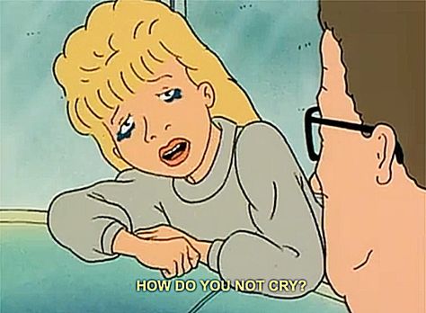 Going Nonverbal, Luanne Platter, Mood Reactions, Hank Hill, Mike Judge, Iconic Lines, Brittany Murphy, King Of The Hill, Reaction Memes