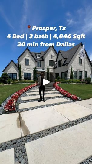 1.1K views · 376 reactions | Look how beautiful this home is 🤩?!

Located just
° 35 minutes from the Downtown Dallas!

& Base price before design upgrades and lot premiums: $972,900+

* Floor plan shown is brand new can be replicated with a build job of 6-8 months!

All pricing is directly from the builders website and is subject to change at any point in time you see this post.

(Model home is not for sale. Only for representation purposes and to showcase the builders product)

Follow: @Erictherwood 
For more content DFW content🔥
Dm me for info about the community 
Or 
Comment down below!!! 🏡

is this the texas dream home for you 🤩?!

#dreamhome #texasrealestate#realtor #movetodallas #dallasrealestate #newhomes #newhomesales #newconstruction #dallashomes #homedesign #realestate #newco Moving To Dallas, Downtown Dallas, Model Home, Texas Real Estate, 8 Months, 1k Views, Model Homes, Not For Sale, Builder Website