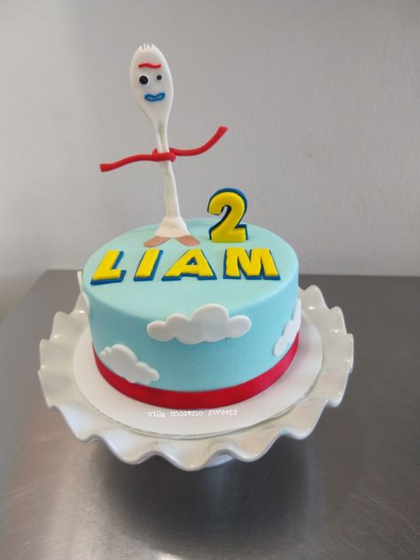 Forky Birthday Cake, Abc Cake, Toy Story Birthday Cake, Toy Story Cookies, Toy Story Cakes, Story Birthday, Special Cakes, Toy Story Birthday Party, Toy Story Birthday