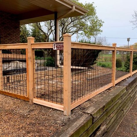 Property Fence Ideas, Property Fence, Fence And Gate, Round Lake, Fence Gate, Fence Ideas, Commercial Property, Garden Bridge, Fence