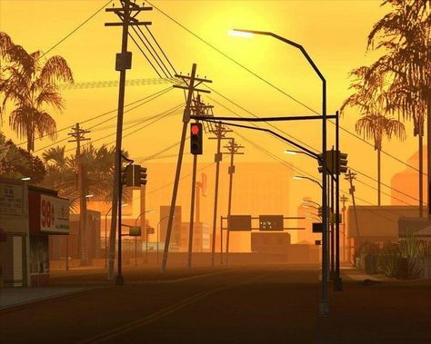 Cj Aesthetic, Gta Logic, Gta City, Grand Theft Auto Artwork, San Andreas Gta, Game Background Art, Paradise Wallpaper, Gangsta's Paradise, Gta Sa