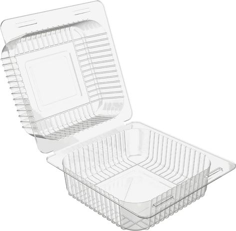 Amazon.com: Axe Sickle 100 Count Clear Plastic Hinged Take Out Containers Clamshell Takeout Tray Food Clamshell Containers Outside Diameter 5.3 x 4.7 inch for Dessert, Snacksetc, Cakes Slice, Cookies, Salads: Industrial & Scientific Cookie Salad, Disposable Food Containers, Coconut Bites, Salads Pasta, Clamshell Packaging, Dessert Cakes, Disposable Cutlery, Individual Cakes, Take Out Containers